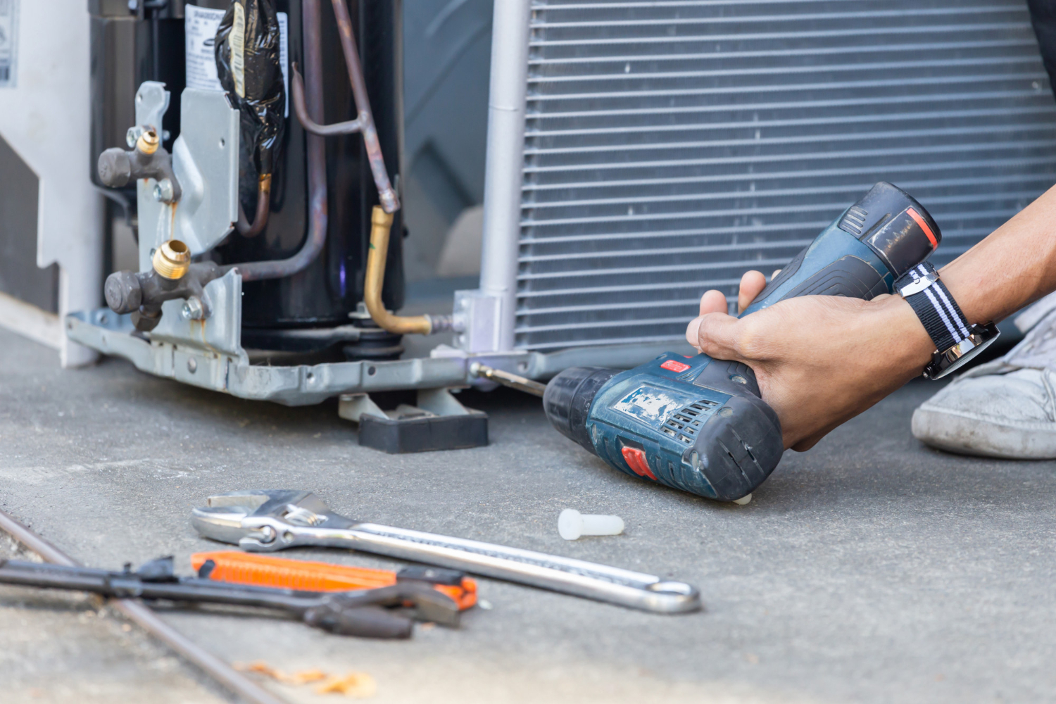 AC drain maintenance